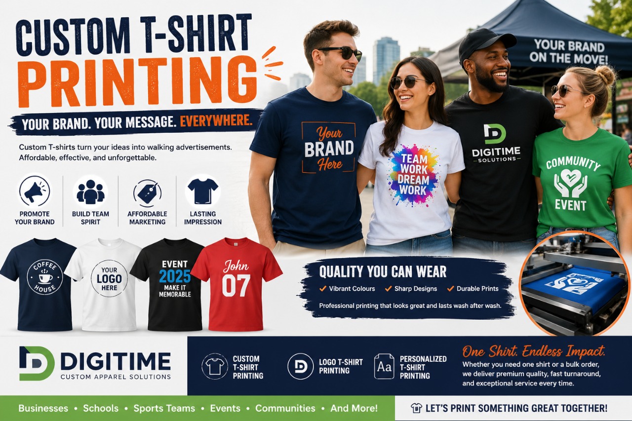 Custom T-shirt Printing